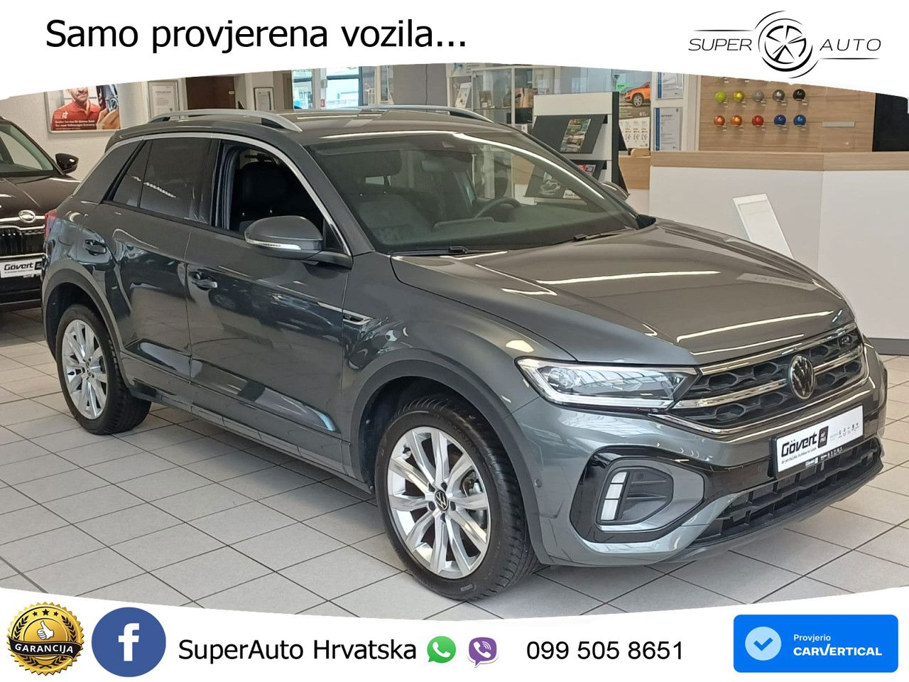 Volkswagen T-Roc 1.5 TSI (150 KS) DSG R-Line LED+GR SJED+ACC