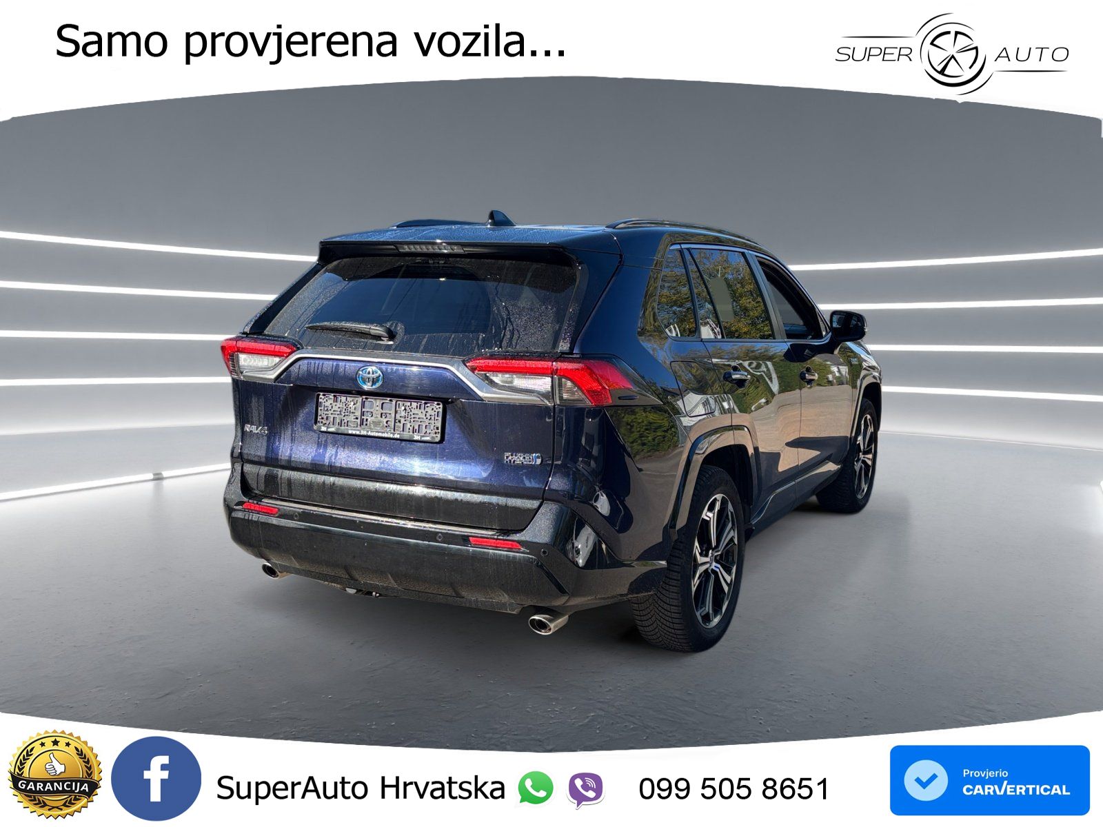 Toyota RAV4 2.5 D-4S (306 KS) Hybrid AWD-i e-CVT Style LED+GR SJED+ACC