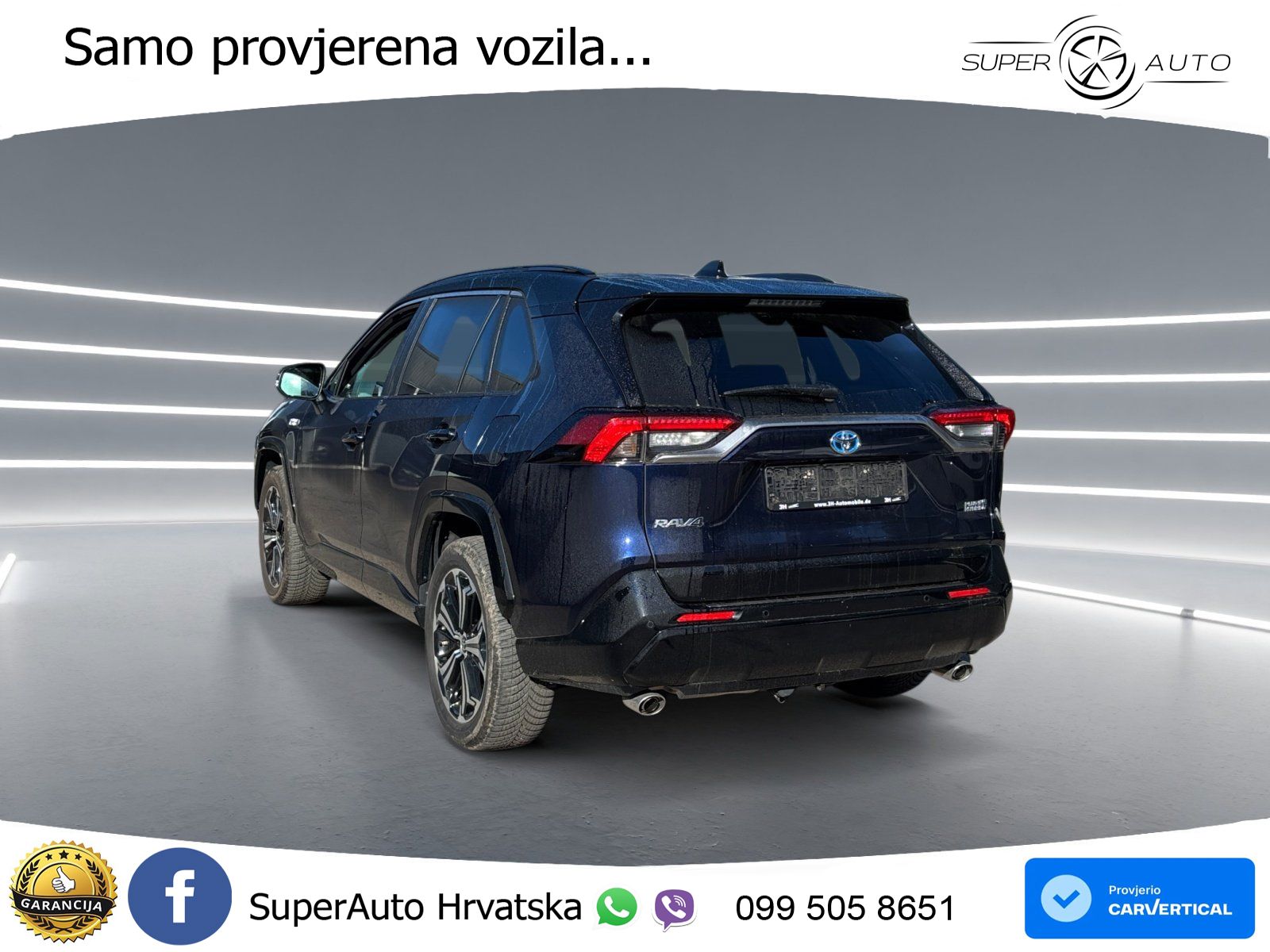 Toyota RAV4 2.5 D-4S (306 KS) Hybrid AWD-i e-CVT Style LED+GR SJED+ACC