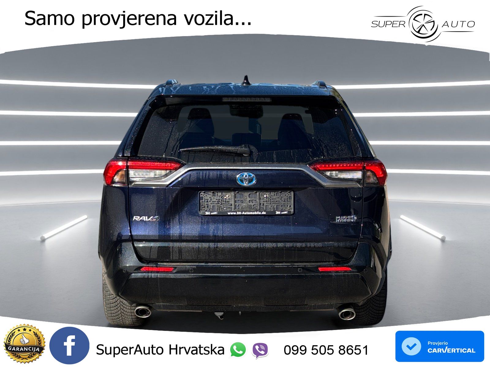 Toyota RAV4 2.5 D-4S (306 KS) Hybrid AWD-i e-CVT Style LED+GR SJED+ACC