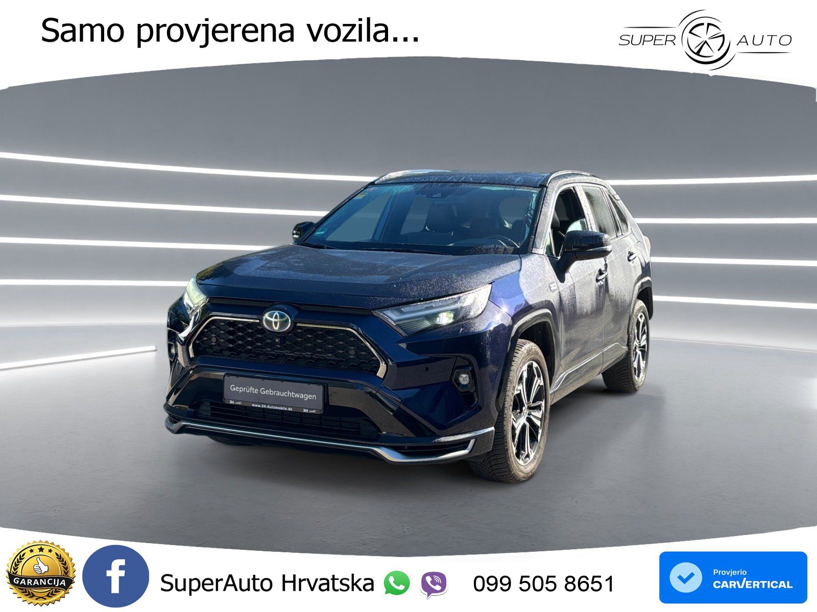 Toyota RAV4 2.5 D-4S (306 KS) Hybrid AWD-i e-CVT Style LED+GR SJED+ACC