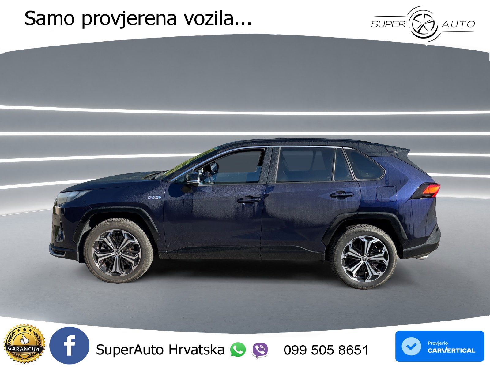 Toyota RAV4 2.5 D-4S (306 KS) Hybrid AWD-i e-CVT Style LED+GR SJED+ACC