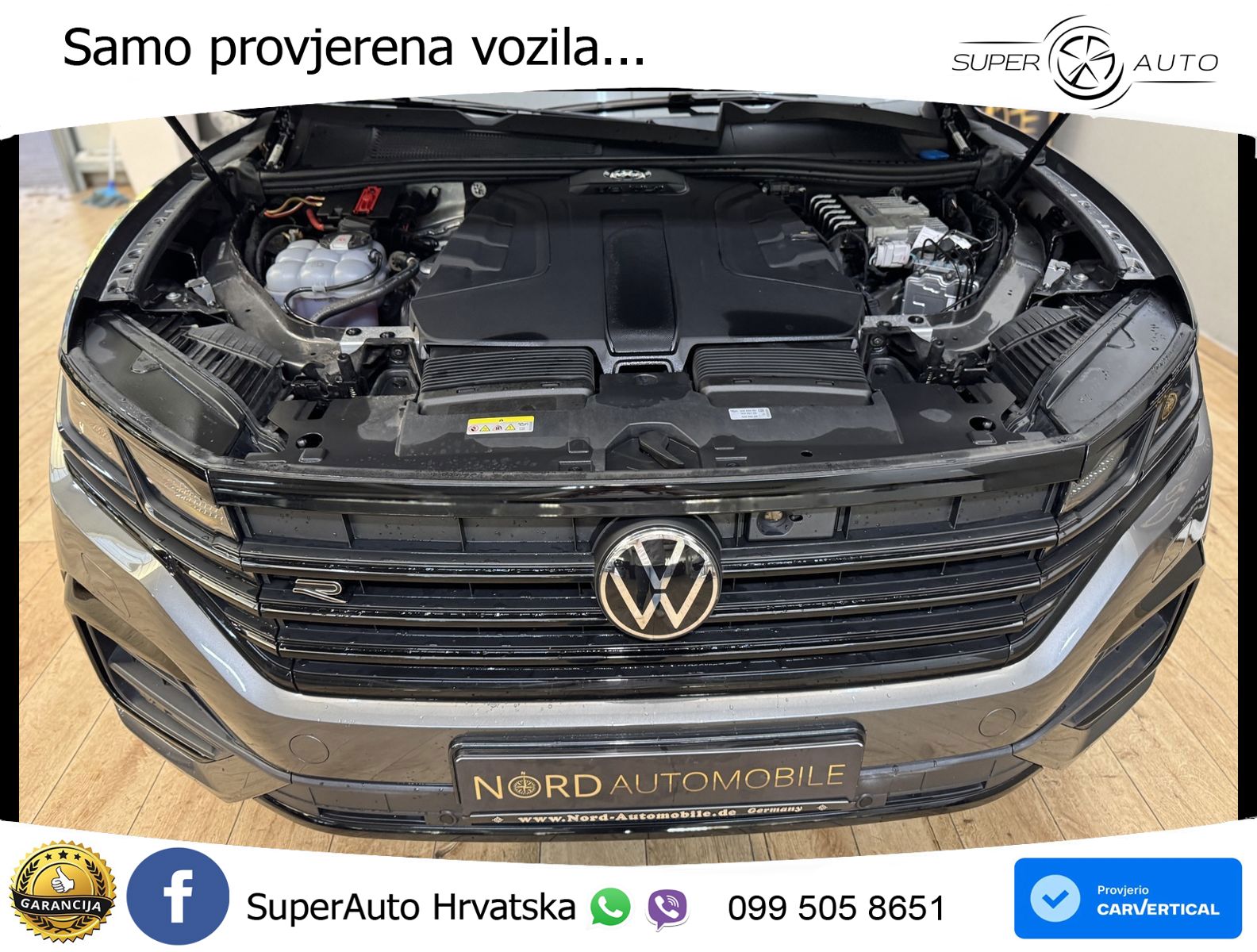 Volkswagen Touareg 3.0 V6 TDI (231 KS) 4MOTION Tiptronic R-Line ZRAČNI+ACC+GR SJED+KAM