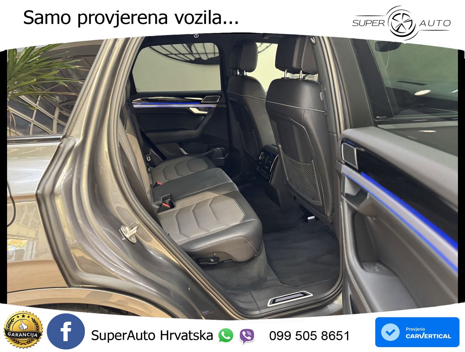 Volkswagen Touareg 3.0 V6 TDI (231 KS) 4MOTION Tiptronic R-Line ZRAČNI+ACC+GR SJED+KAM