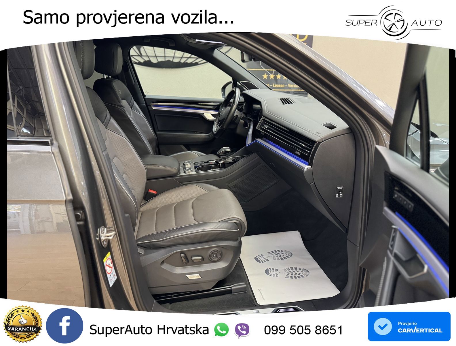 Volkswagen Touareg 3.0 V6 TDI (231 KS) 4MOTION Tiptronic R-Line ZRAČNI+ACC+GR SJED+KAM