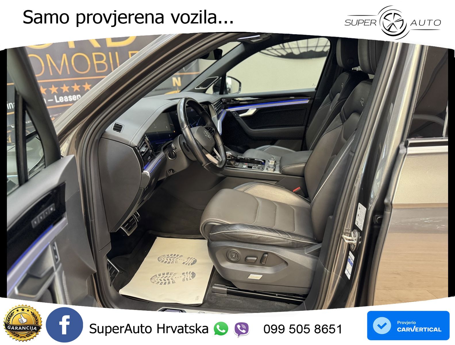 Volkswagen Touareg 3.0 V6 TDI (231 KS) 4MOTION Tiptronic R-Line ZRAČNI+ACC+GR SJED+KAM