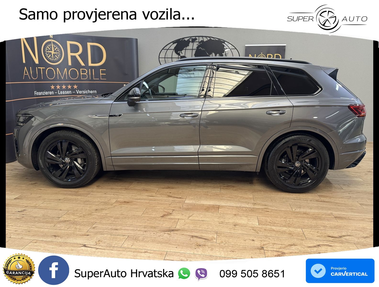 Volkswagen Touareg 3.0 V6 TDI (231 KS) 4MOTION Tiptronic R-Line ZRAČNI+ACC+GR SJED+KAM
