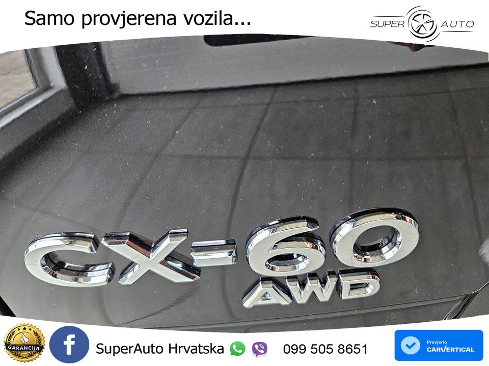 Mazda CX-60 2.5 e-Skyactiv (328 KS) AWD Automatic LED+ACC