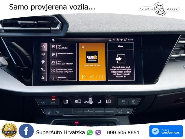 Audi A3 30 TFSI (116 KS)  S tronic LED+GR SJED+ACC
