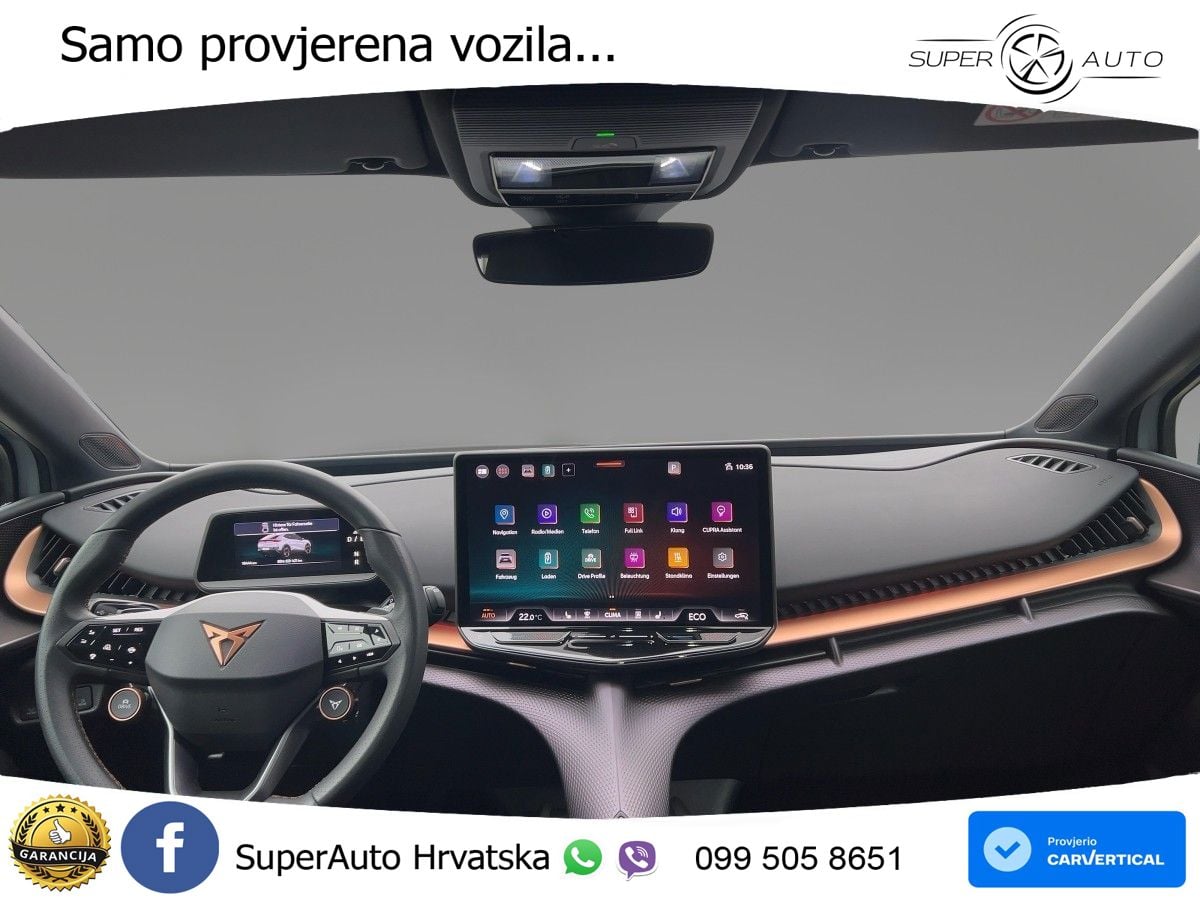 Cupra Tavascan 82 kWh (286 KS) LED+GR SJED+ACC