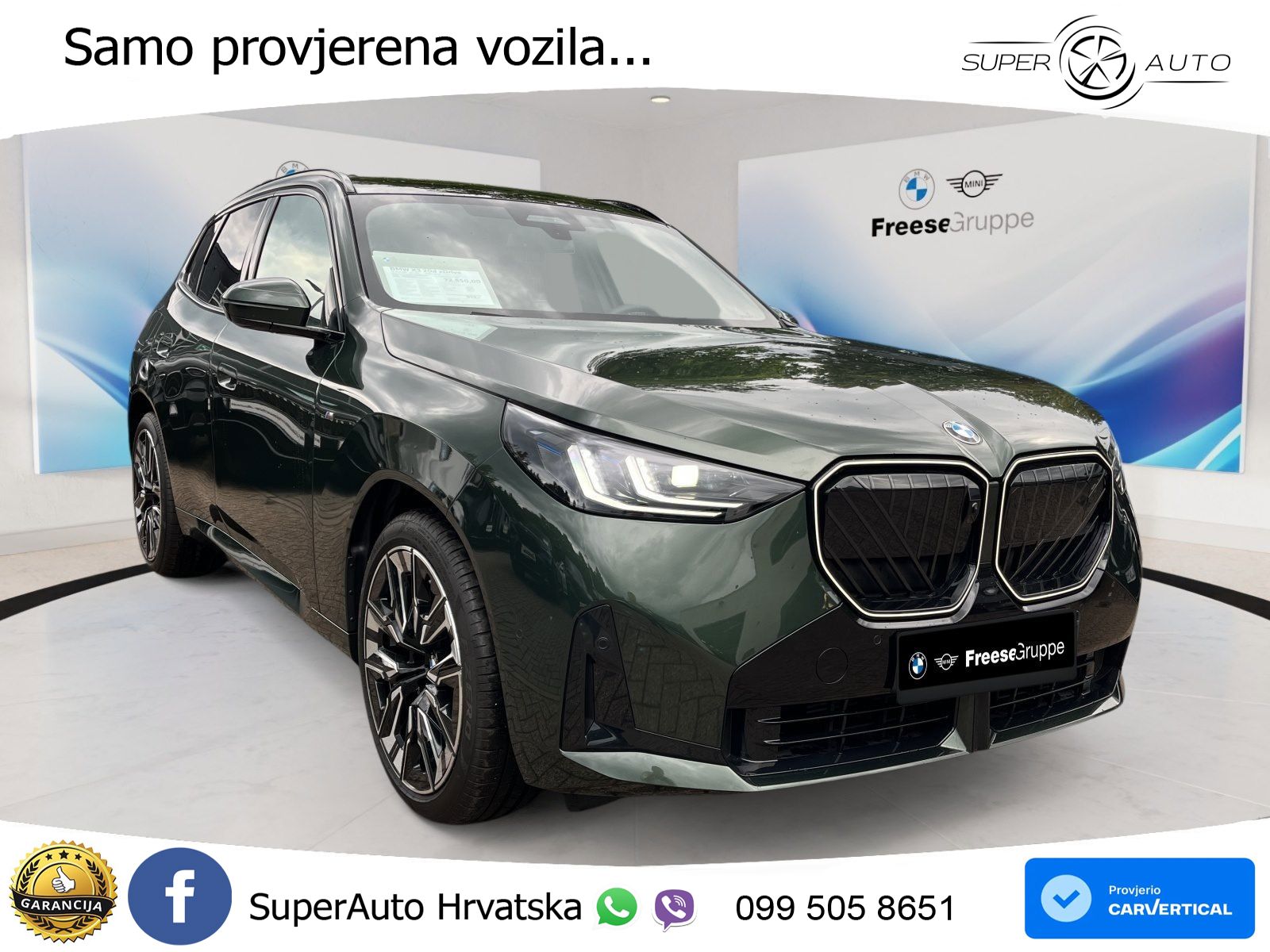 BMW X3 20d xDrive Steptronic ACC+GR SJED+360+PANO
