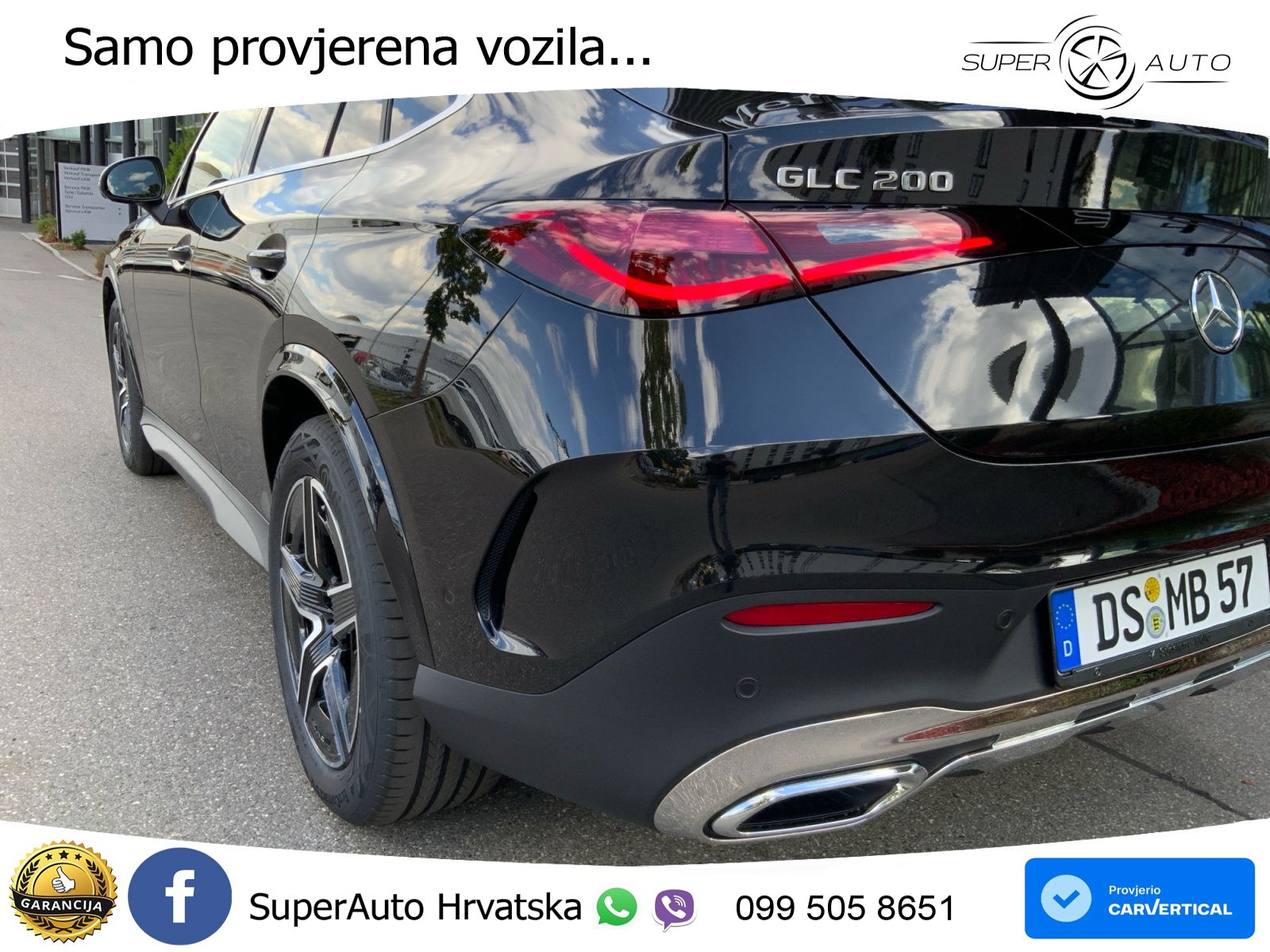 Mercedes GLC Coupe 200 (204 KS) 4MATIC 9G-TRONIC AMG LED+GR SJED+ACC
