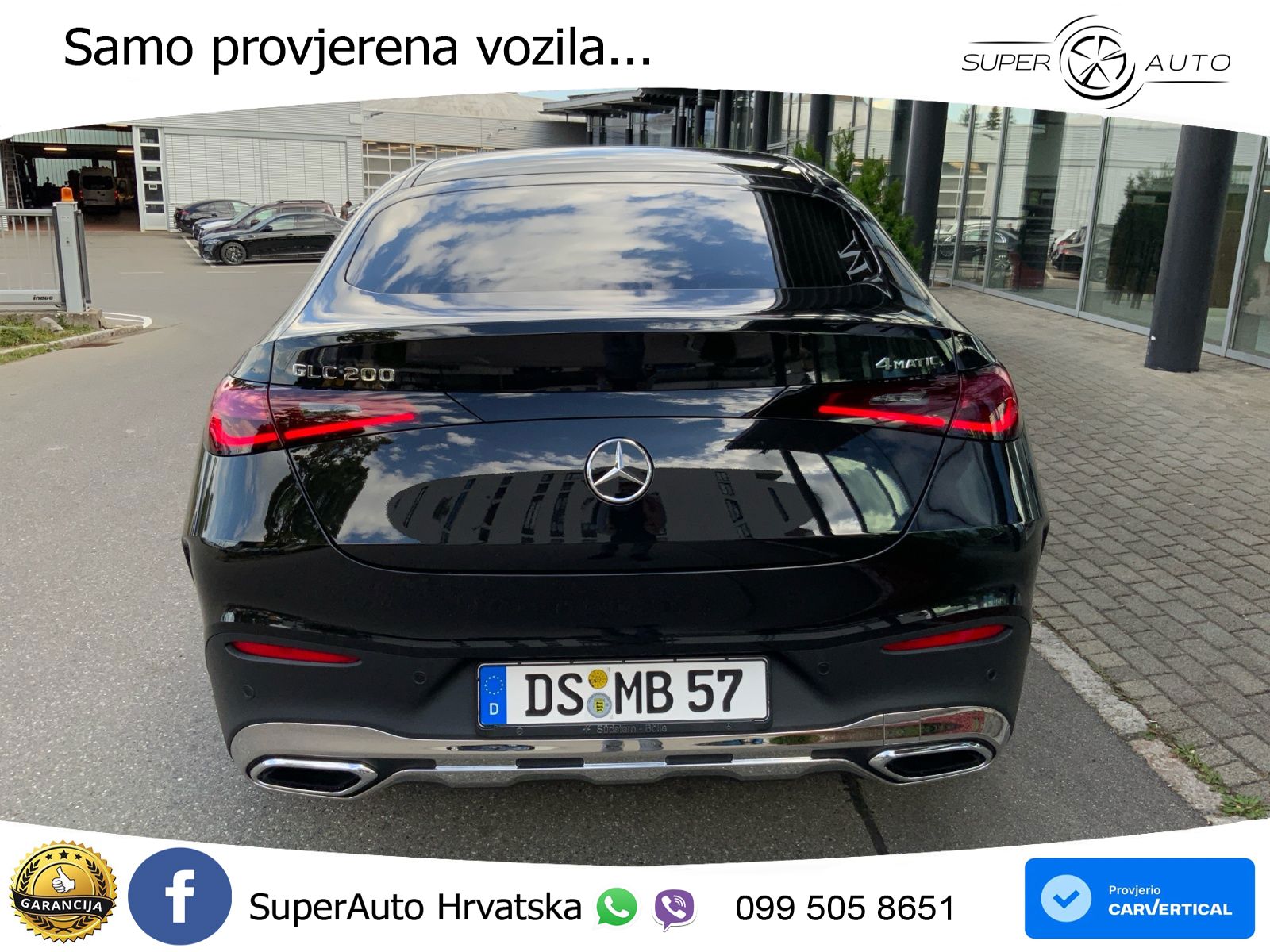 Mercedes GLC Coupe 200 (204 KS) 4MATIC 9G-TRONIC AMG LED+GR SJED+ACC