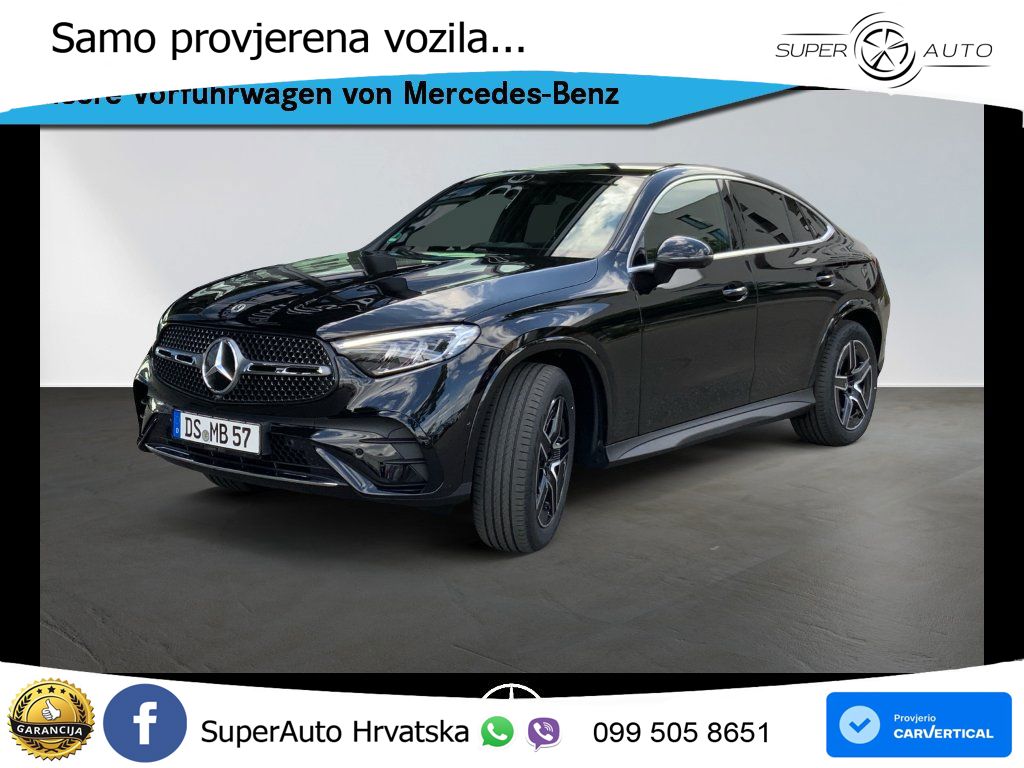 Mercedes GLC Coupe 200 (204 KS) 4MATIC 9G-TRONIC AMG LED+GR SJED+ACC