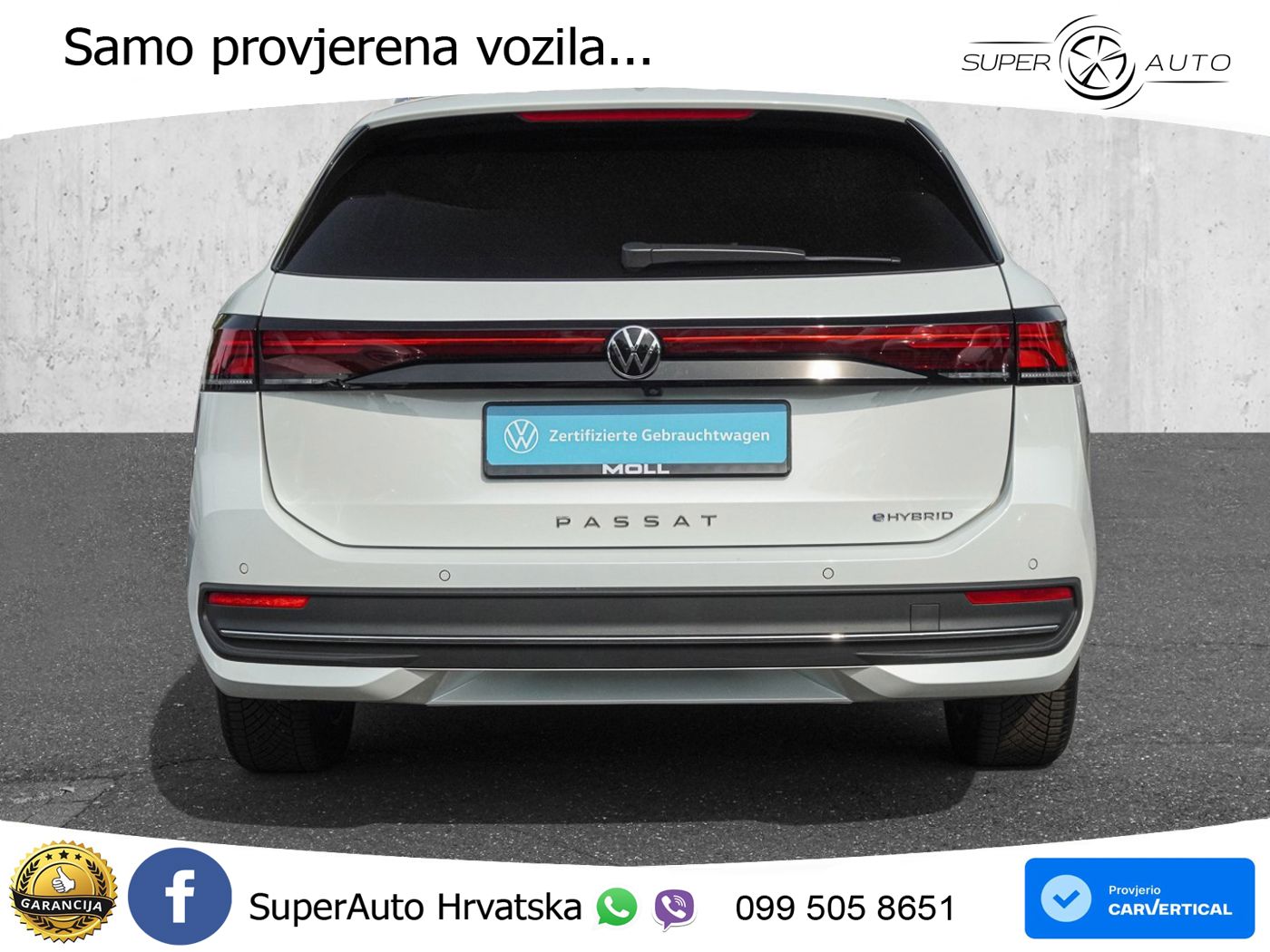 Volkswagen Passat Variant 1.5 TSI (204 KS) eHybrid DSG Business LED+GR SJED+ACC