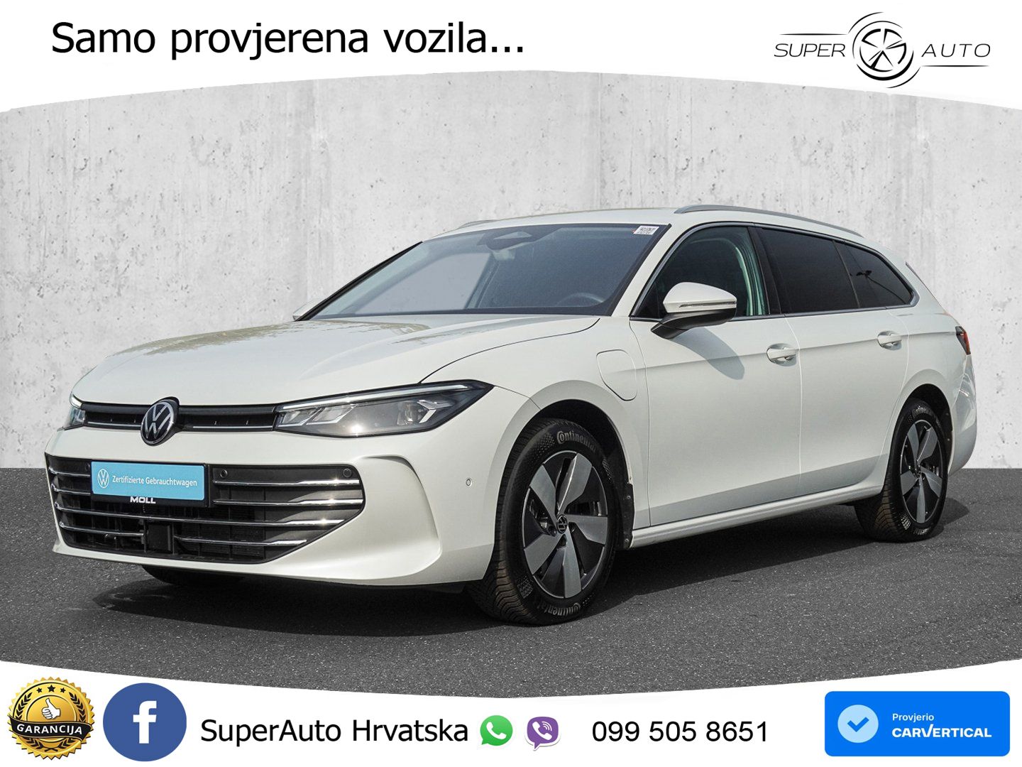 Volkswagen Passat Variant 1.5 TSI (204 KS) eHybrid DSG Business LED+GR SJED+ACC