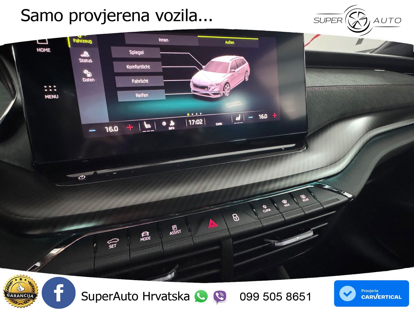 Škoda Octavia Combi RS 2.0 TSI (245 KS) DSG LED+GR SJED+ACC