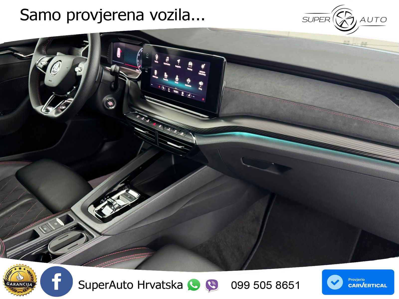 Škoda Octavia Combi RS 2.0 TSI (245 KS) DSG LED+GR SJED+ACC