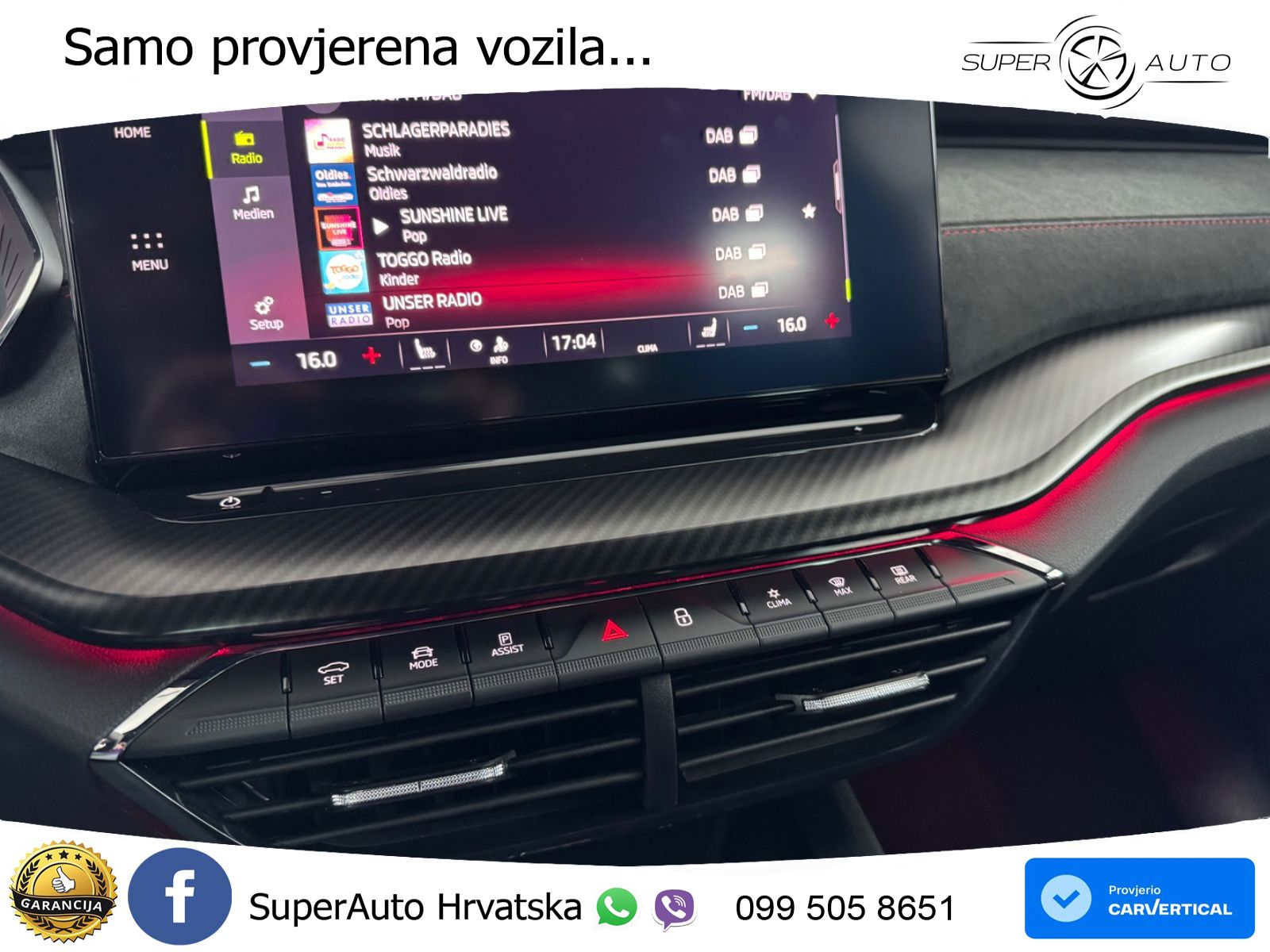 Škoda Octavia Combi RS 2.0 TSI (245 KS) DSG LED+GR SJED+ACC