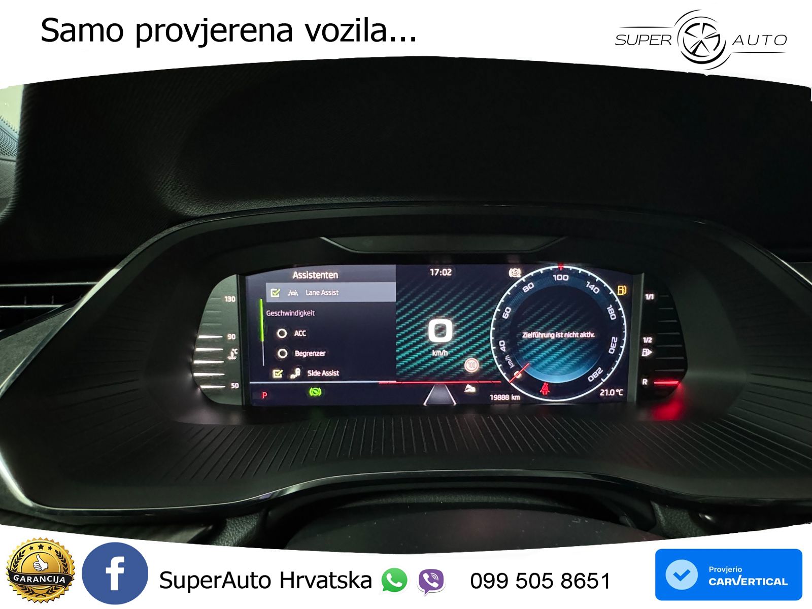 Škoda Octavia Combi RS 2.0 TSI (245 KS) DSG LED+GR SJED+ACC