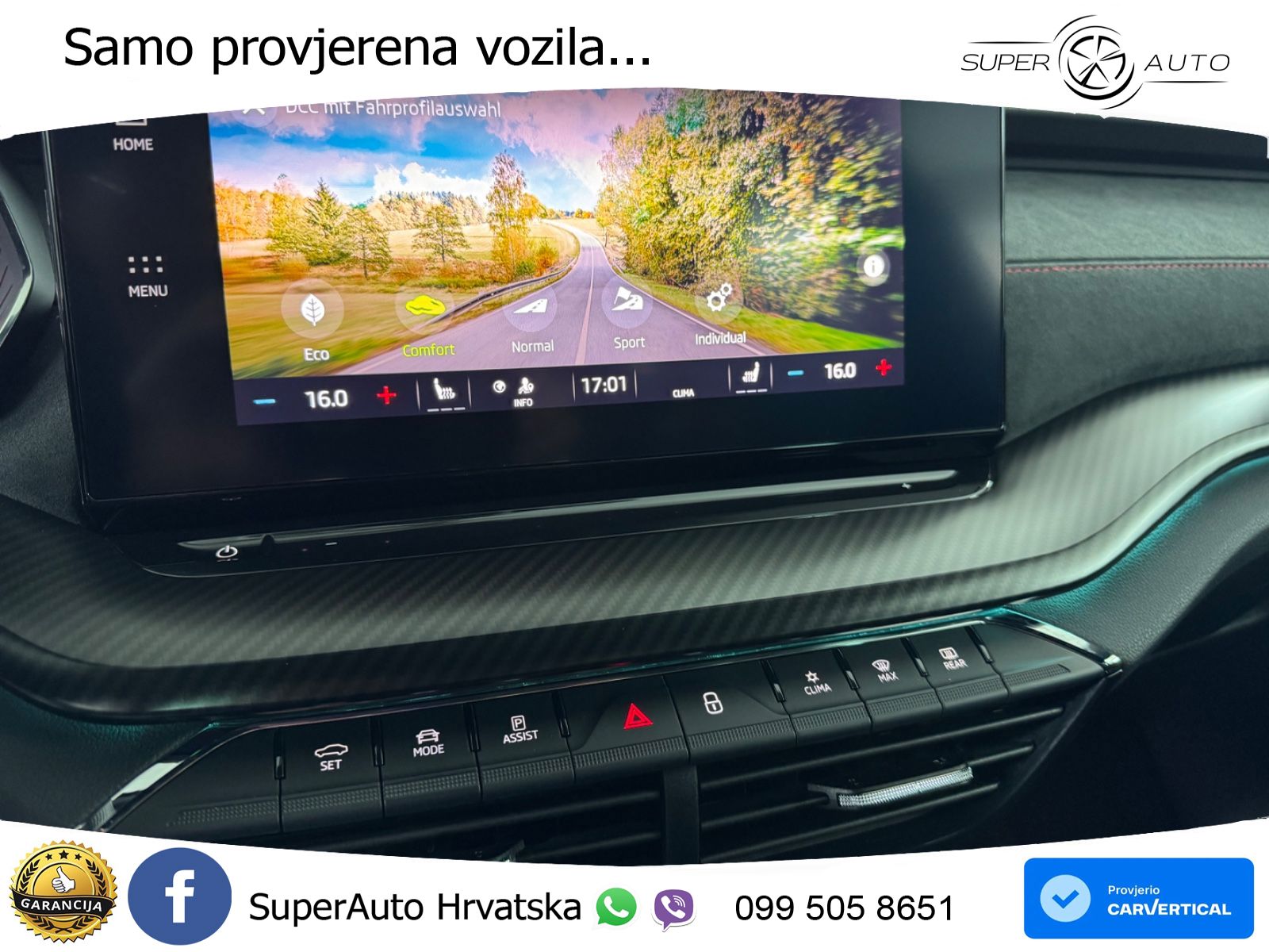 Škoda Octavia Combi RS 2.0 TSI (245 KS) DSG LED+GR SJED+ACC