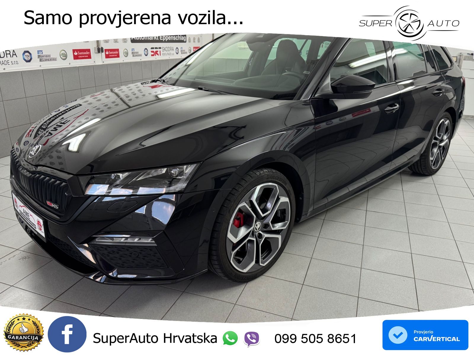 Škoda Octavia Combi RS 2.0 TSI (245 KS) DSG LED+GR SJED+ACC