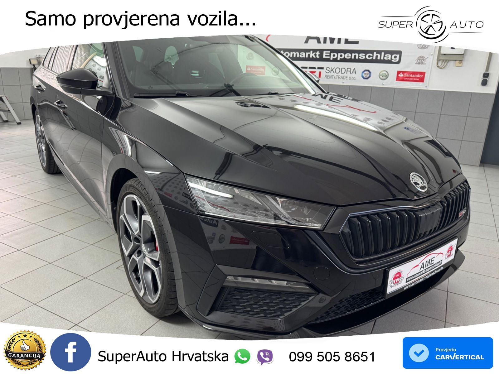 Škoda Octavia Combi RS 2.0 TSI (245 KS) DSG LED+GR SJED+ACC