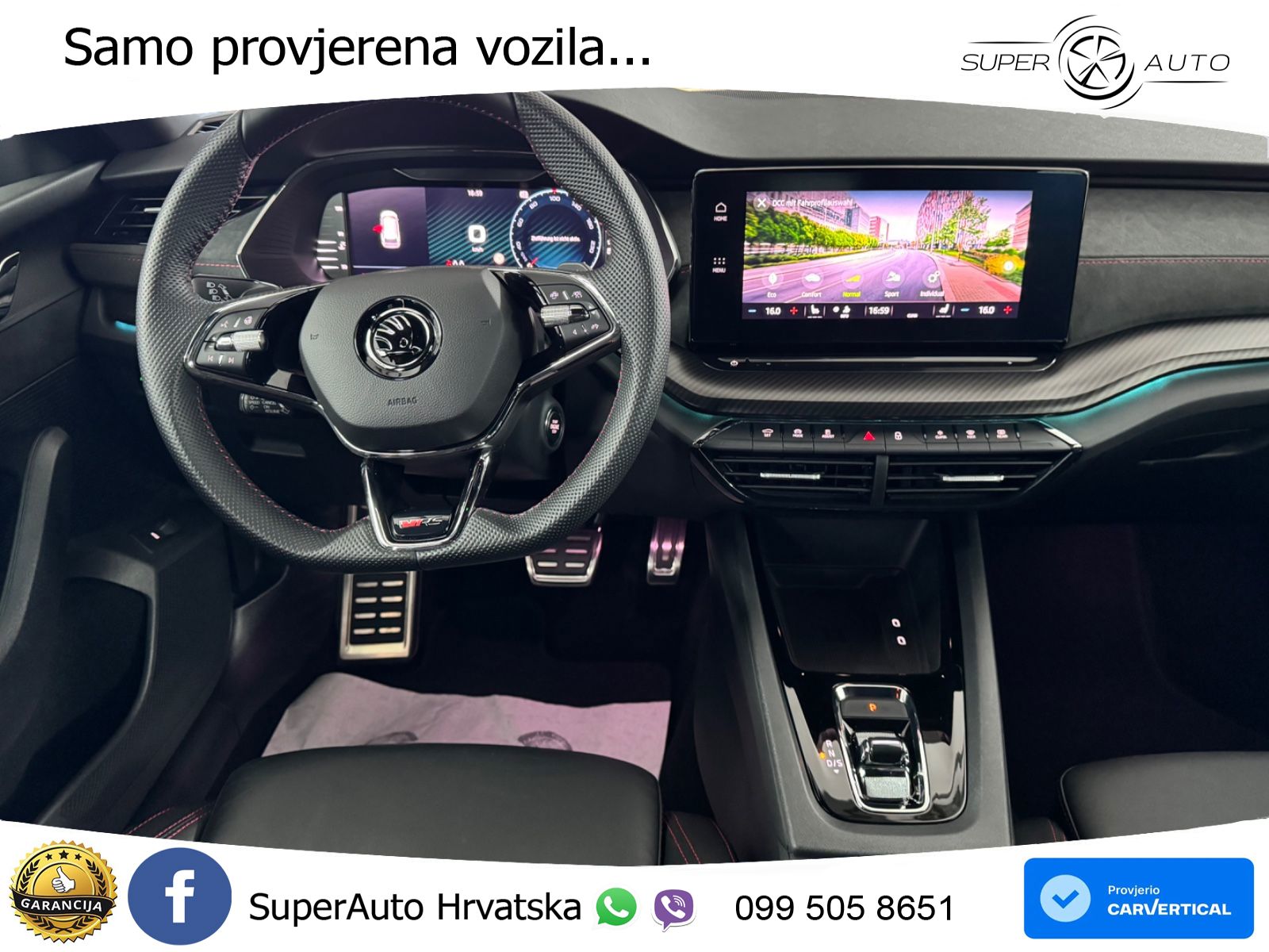 Škoda Octavia Combi RS 2.0 TSI (245 KS) DSG LED+GR SJED+ACC