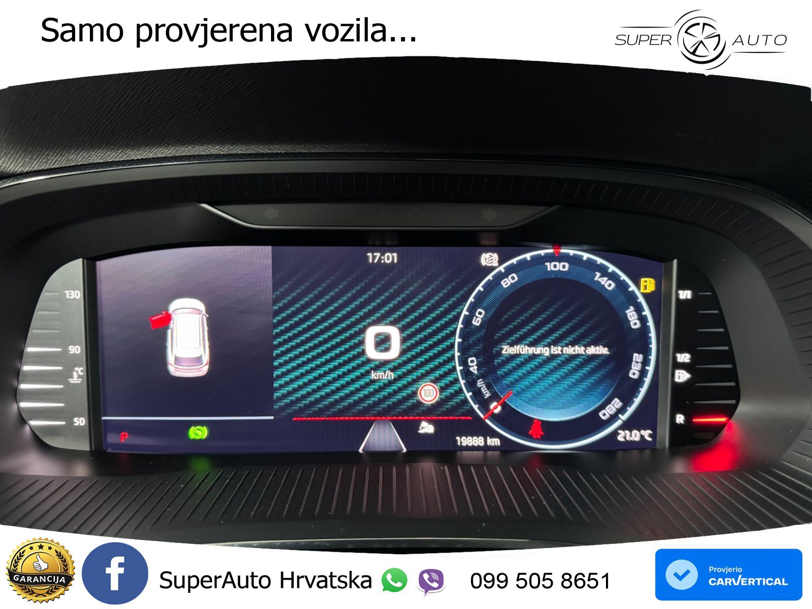 Škoda Octavia Combi RS 2.0 TSI (245 KS) DSG LED+GR SJED+ACC