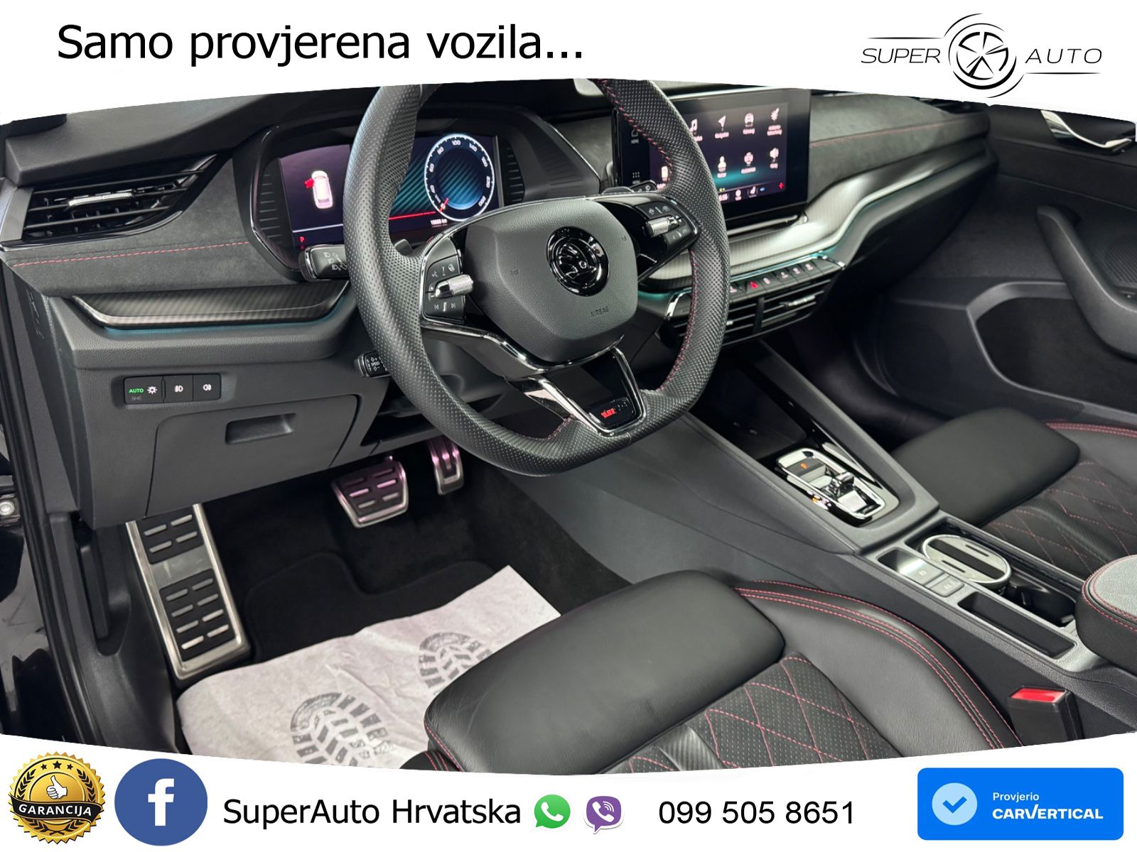 Škoda Octavia Combi RS 2.0 TSI (245 KS) DSG LED+GR SJED+ACC