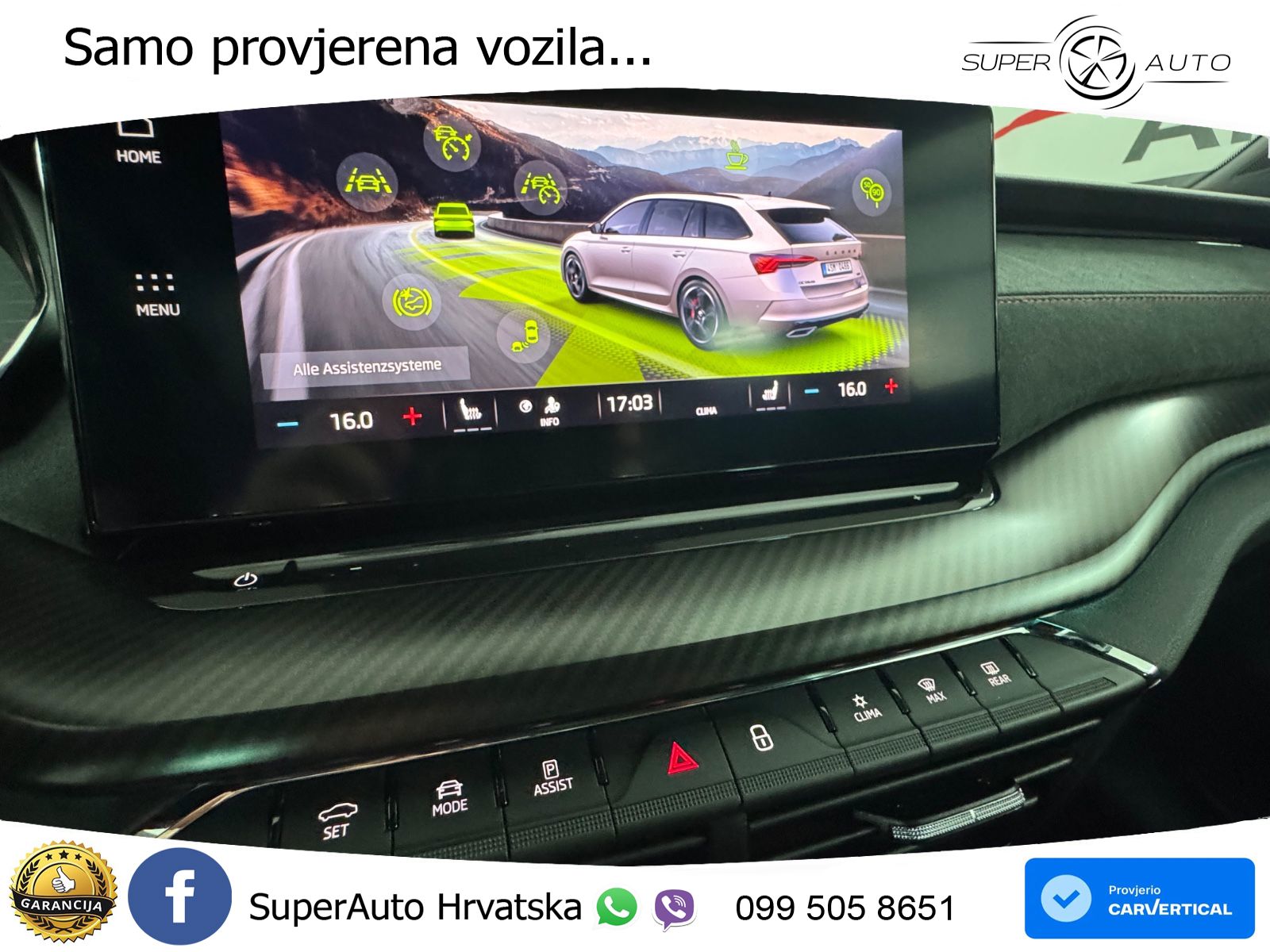 Škoda Octavia Combi RS 2.0 TSI (245 KS) DSG LED+GR SJED+ACC