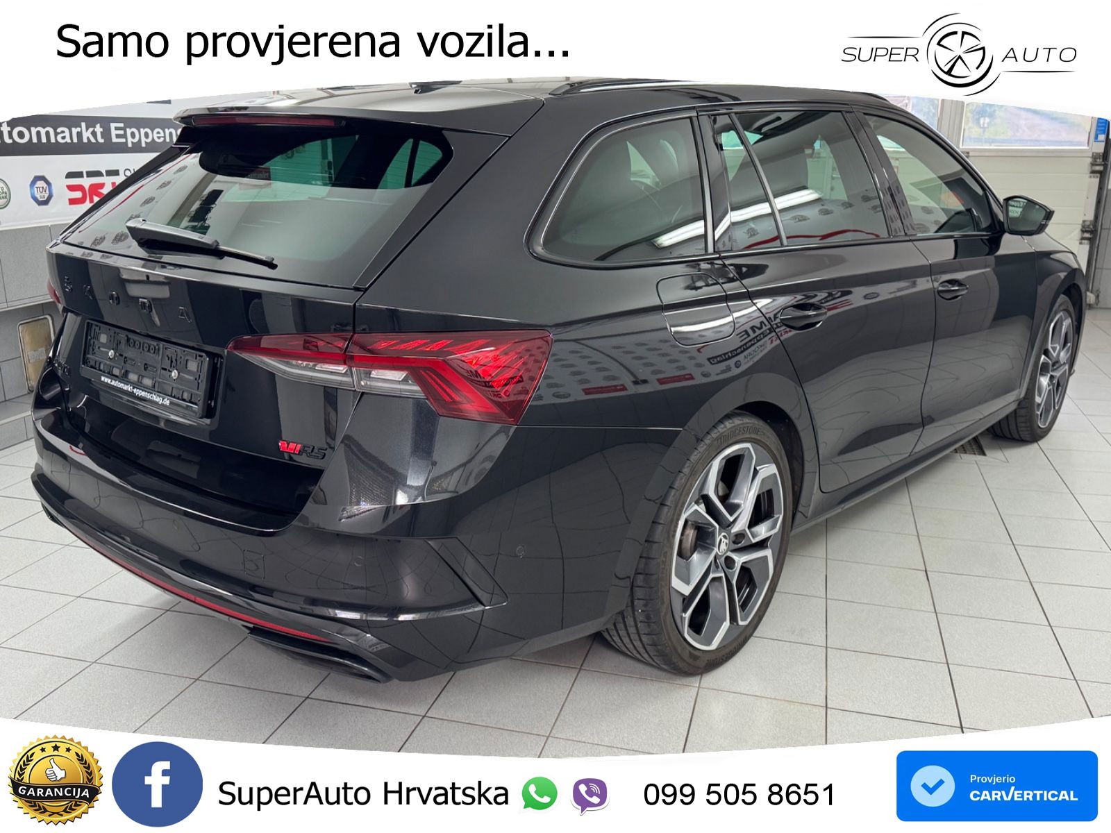Škoda Octavia Combi RS 2.0 TSI (245 KS) DSG LED+GR SJED+ACC