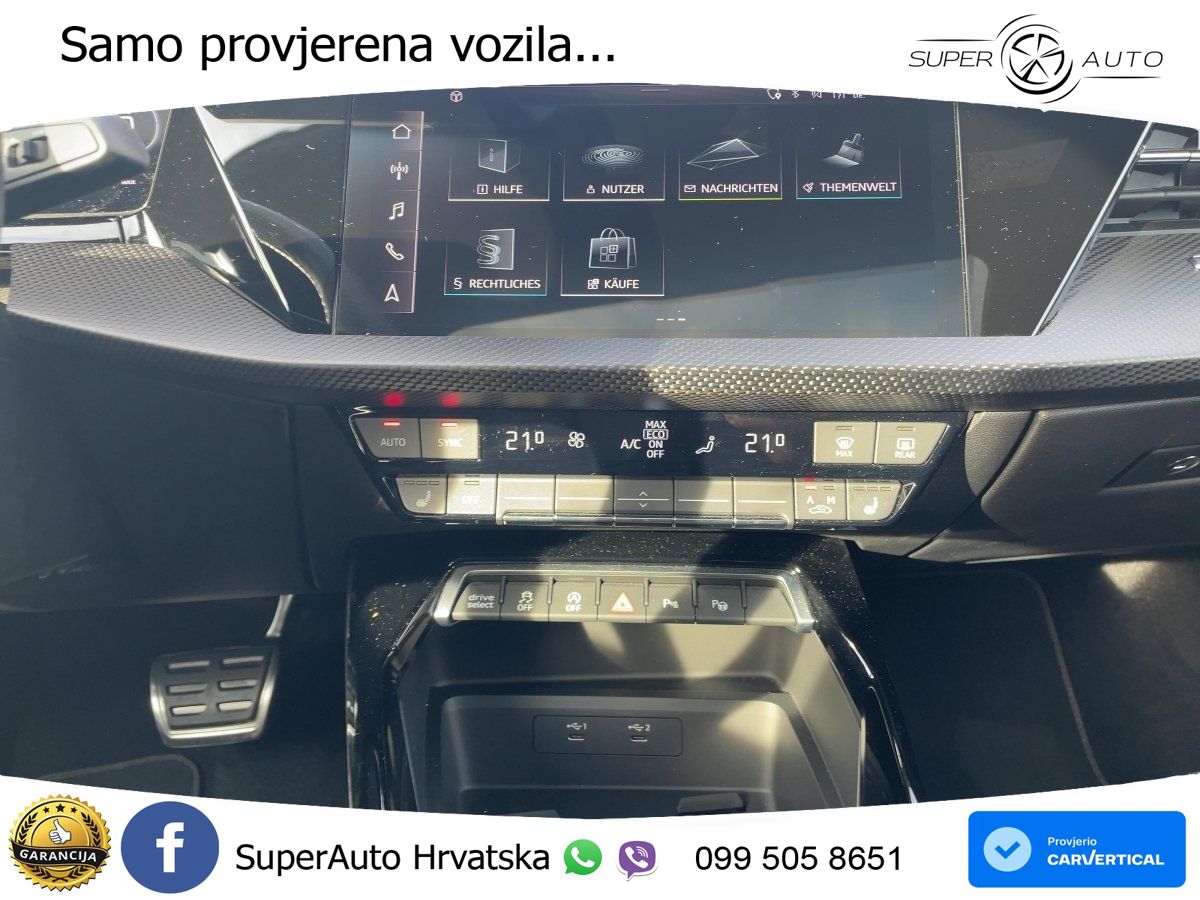 Audi RS3 Sedan 2.5 TFSI (400 KS) quattro S tronic LED+GR SJED+ACC