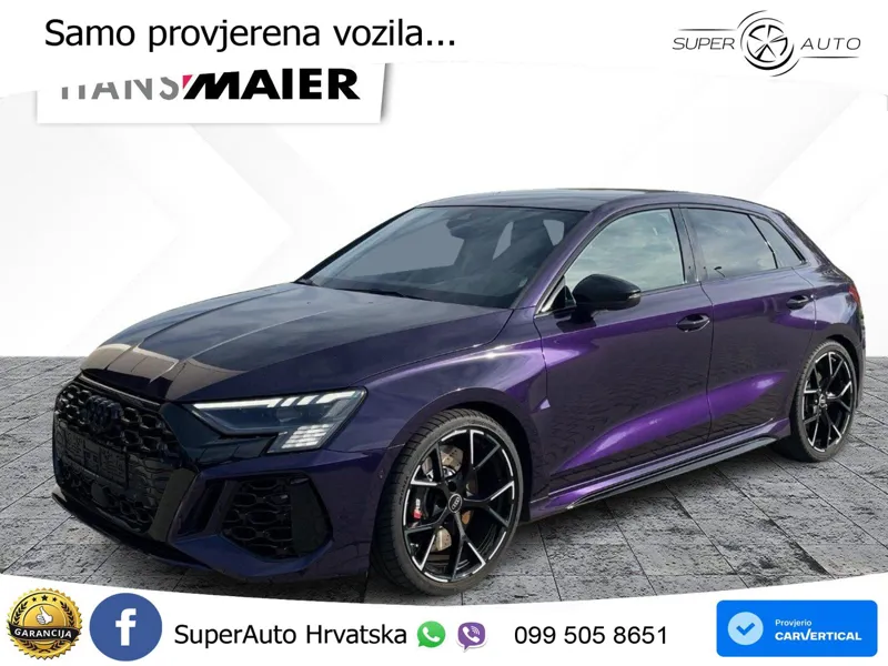 Audi RS3 Sedan 2.5 TFSI (400 KS) quattro S tronic LED+GR SJED+ACC