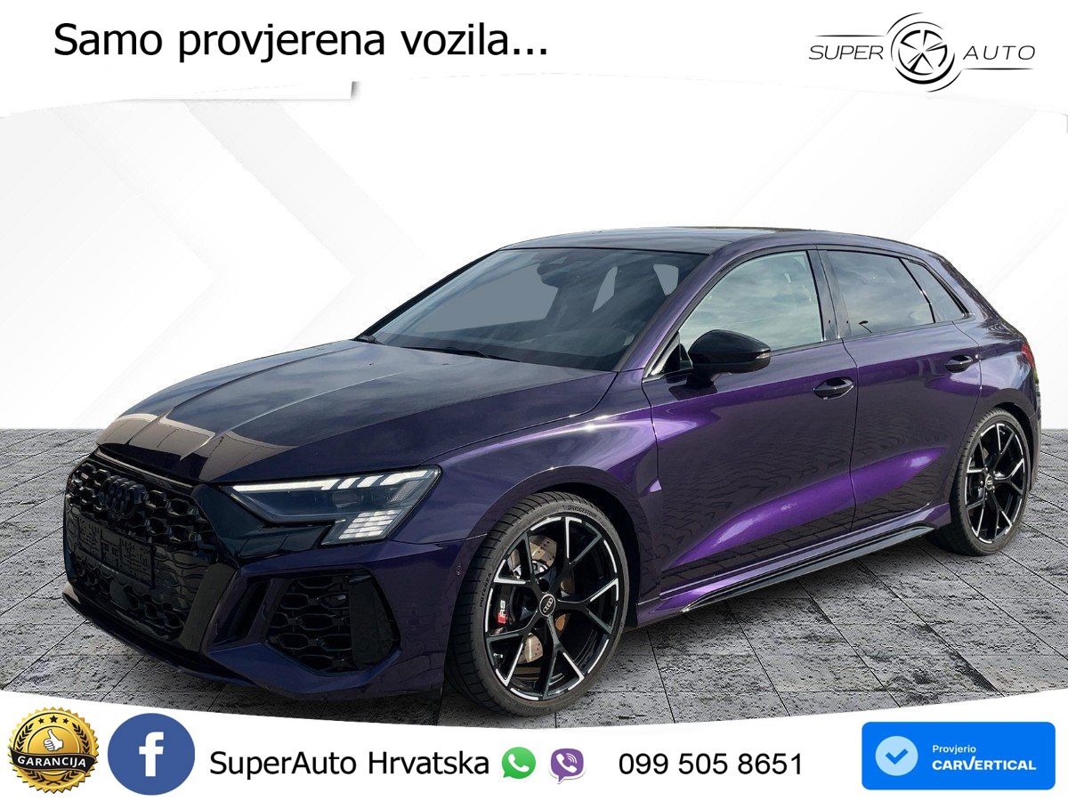 Audi RS3 Sedan 2.5 TFSI (400 KS) quattro S tronic LED+GR SJED+ACC