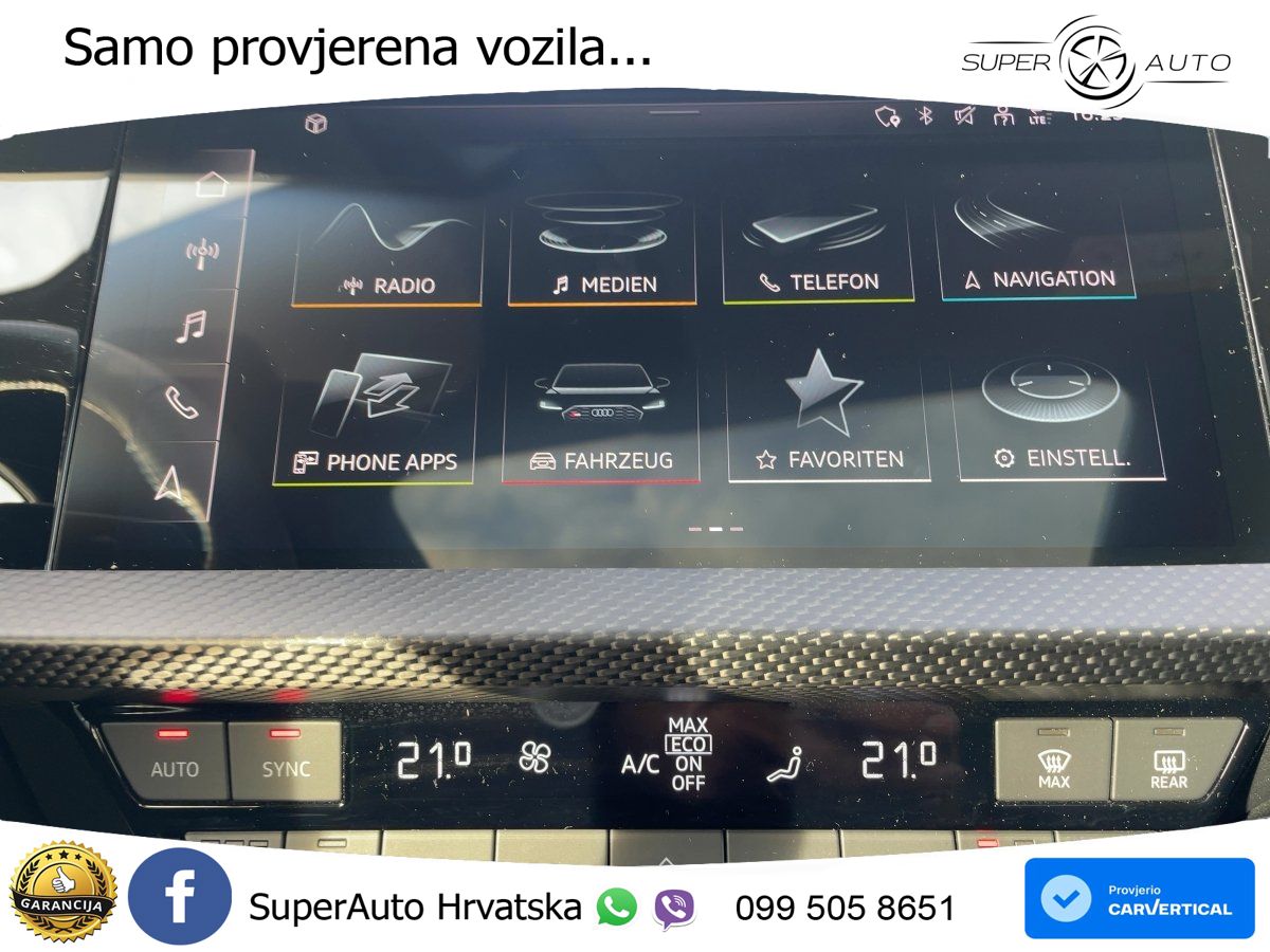 Audi RS3 Sedan 2.5 TFSI (400 KS) quattro S tronic LED+GR SJED+ACC