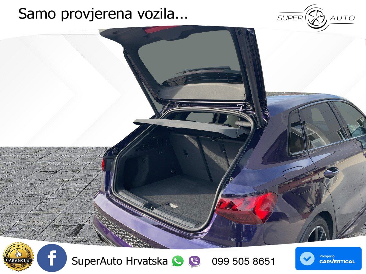 Audi RS3 Sedan 2.5 TFSI (400 KS) quattro S tronic LED+GR SJED+ACC