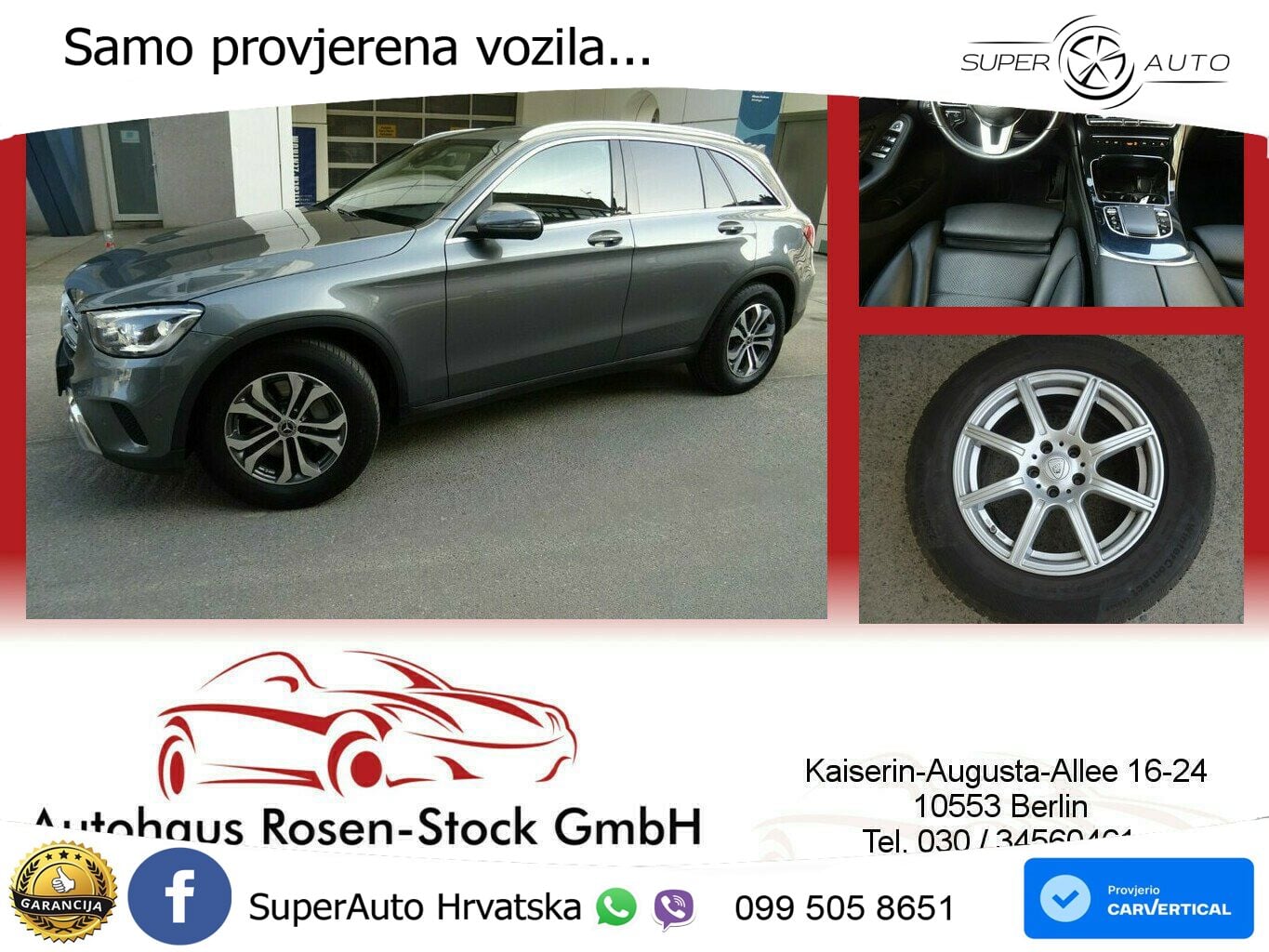 Mercedes GLC 220d (194 KS) 4MATIC G-TRONIC LED+GR SJED+ACC