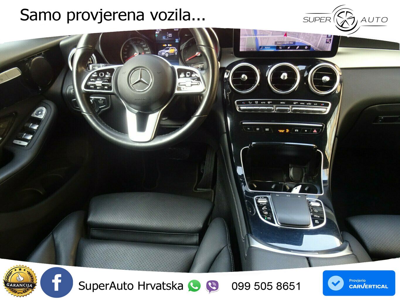 Mercedes GLC 220d (194 KS) 4MATIC G-TRONIC LED+GR SJED+ACC