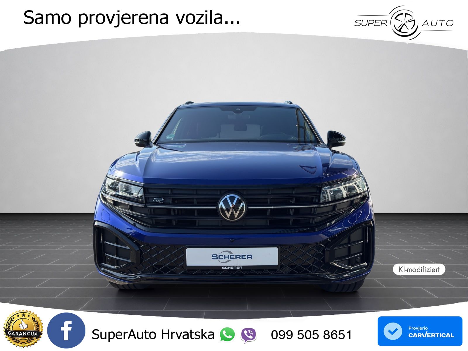 Volkswagen Touareg 3.0 V6 TDI (286 KS) 4MOTION Tiptronic ZRAČNI+ACC+GR SJED+KAM+PANO