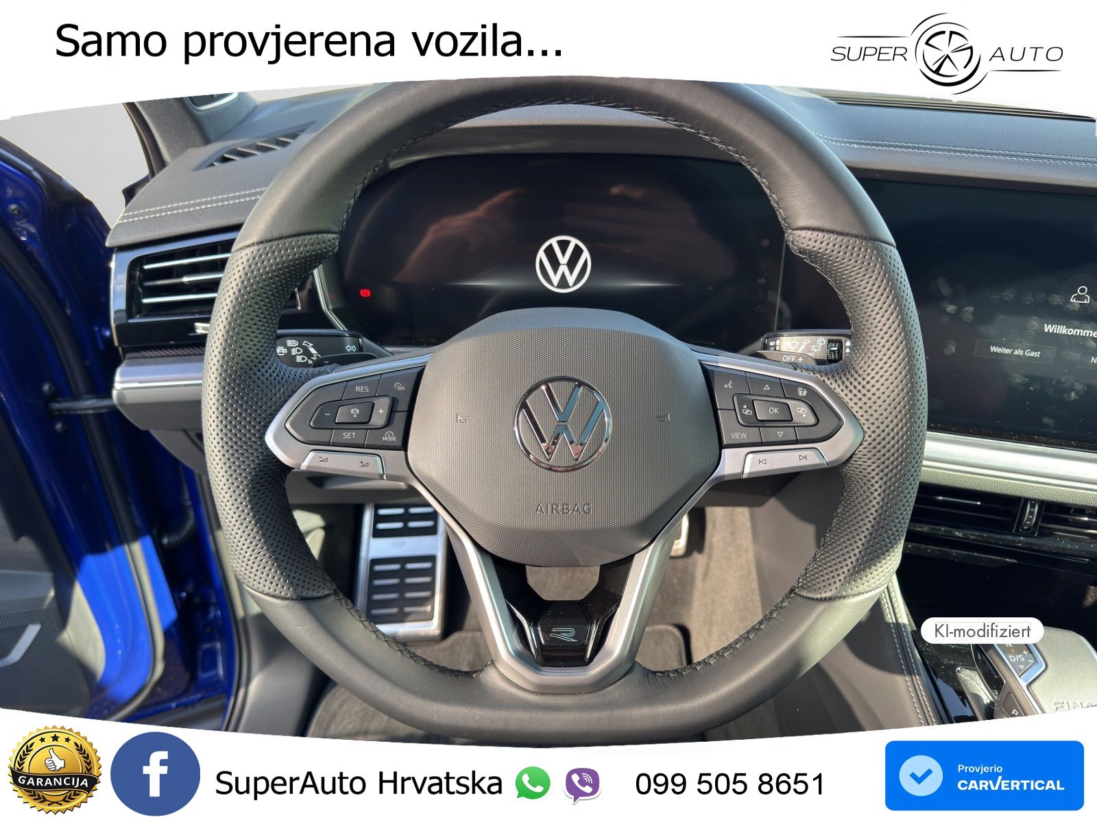 Volkswagen Touareg 3.0 V6 TDI (286 KS) 4MOTION Tiptronic ZRAČNI+ACC+GR SJED+KAM+PANO