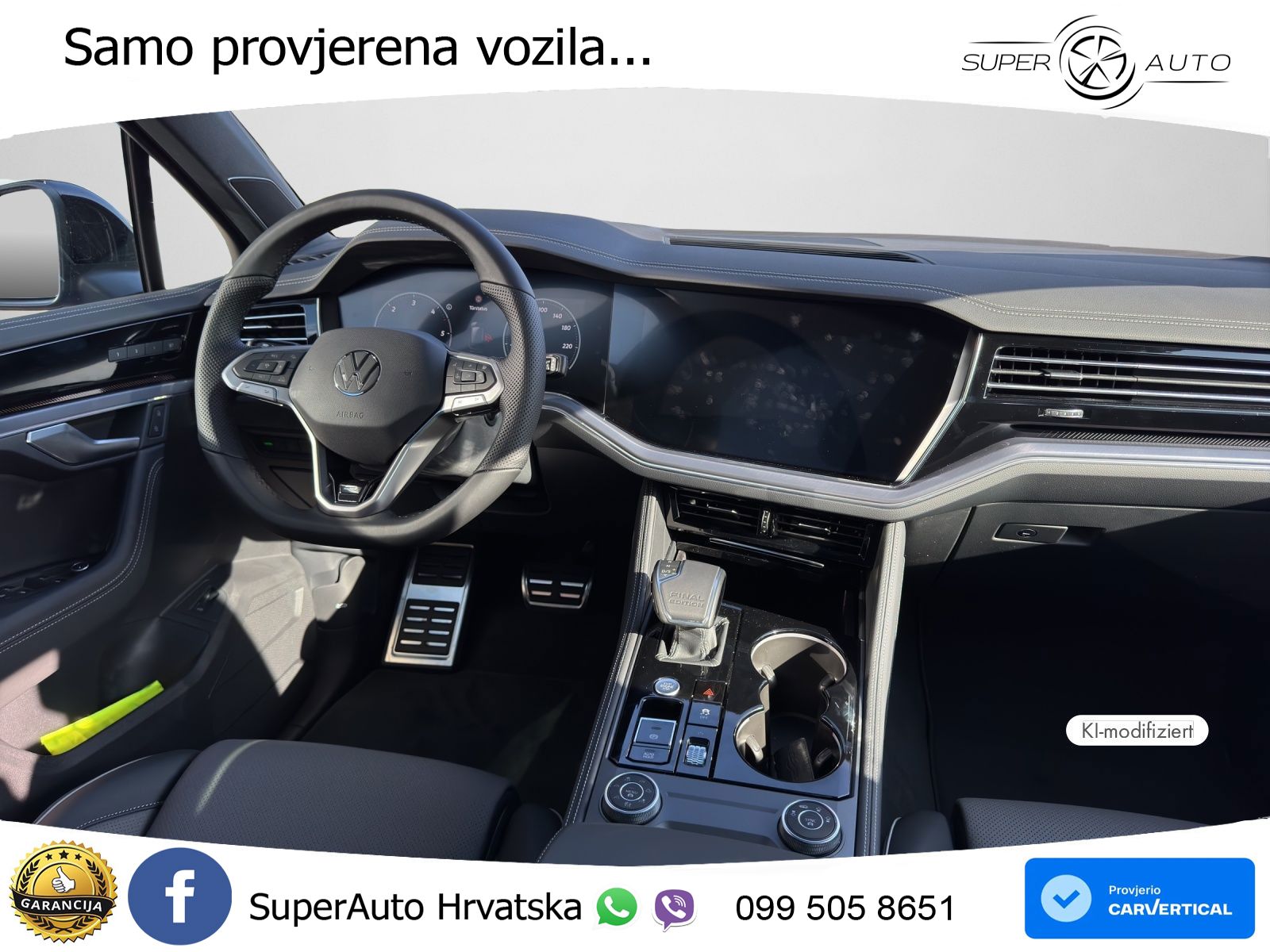Volkswagen Touareg 3.0 V6 TDI (286 KS) 4MOTION Tiptronic ZRAČNI+ACC+GR SJED+KAM+PANO