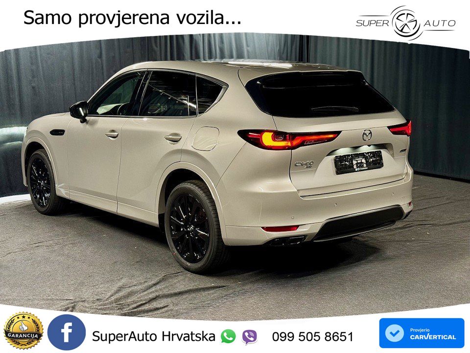 Mazda CX-60 3.3 e-Skyactiv D (254 KS) AWD Automatic MATRIX+GR SJED+KAM
