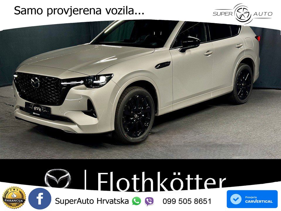Mazda CX-60 3.3 e-Skyactiv D (254 KS) AWD Automatic MATRIX+GR SJED+KAM