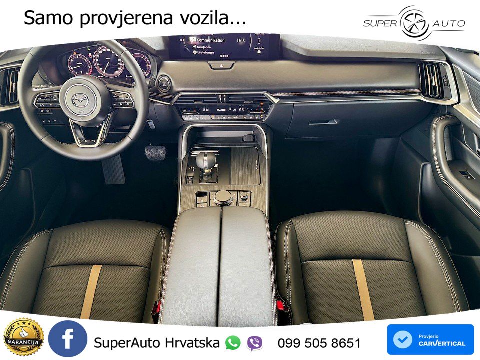 Mazda CX-60 3.3 e-Skyactiv D (254 KS) AWD Automatic MATRIX+GR SJED+KAM