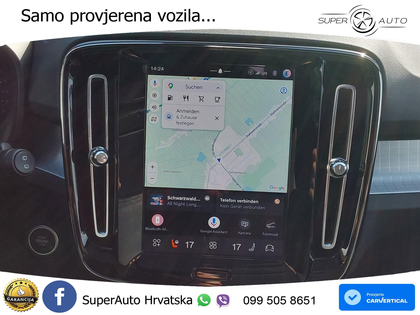 Volvo XC40 2.0 B4 197 KS Automatic ACC+GR SJED+360+PANO