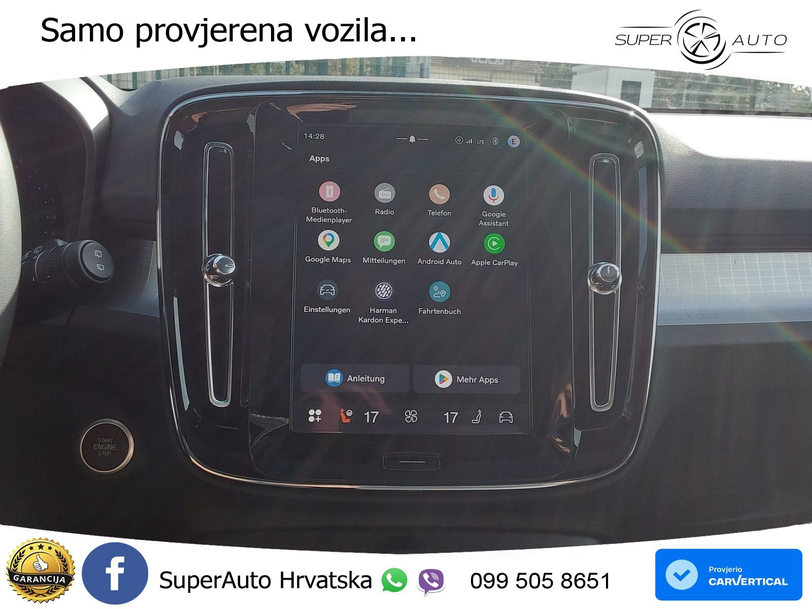 Volvo XC40 2.0 B4 197 KS Automatic ACC+GR SJED+360+PANO