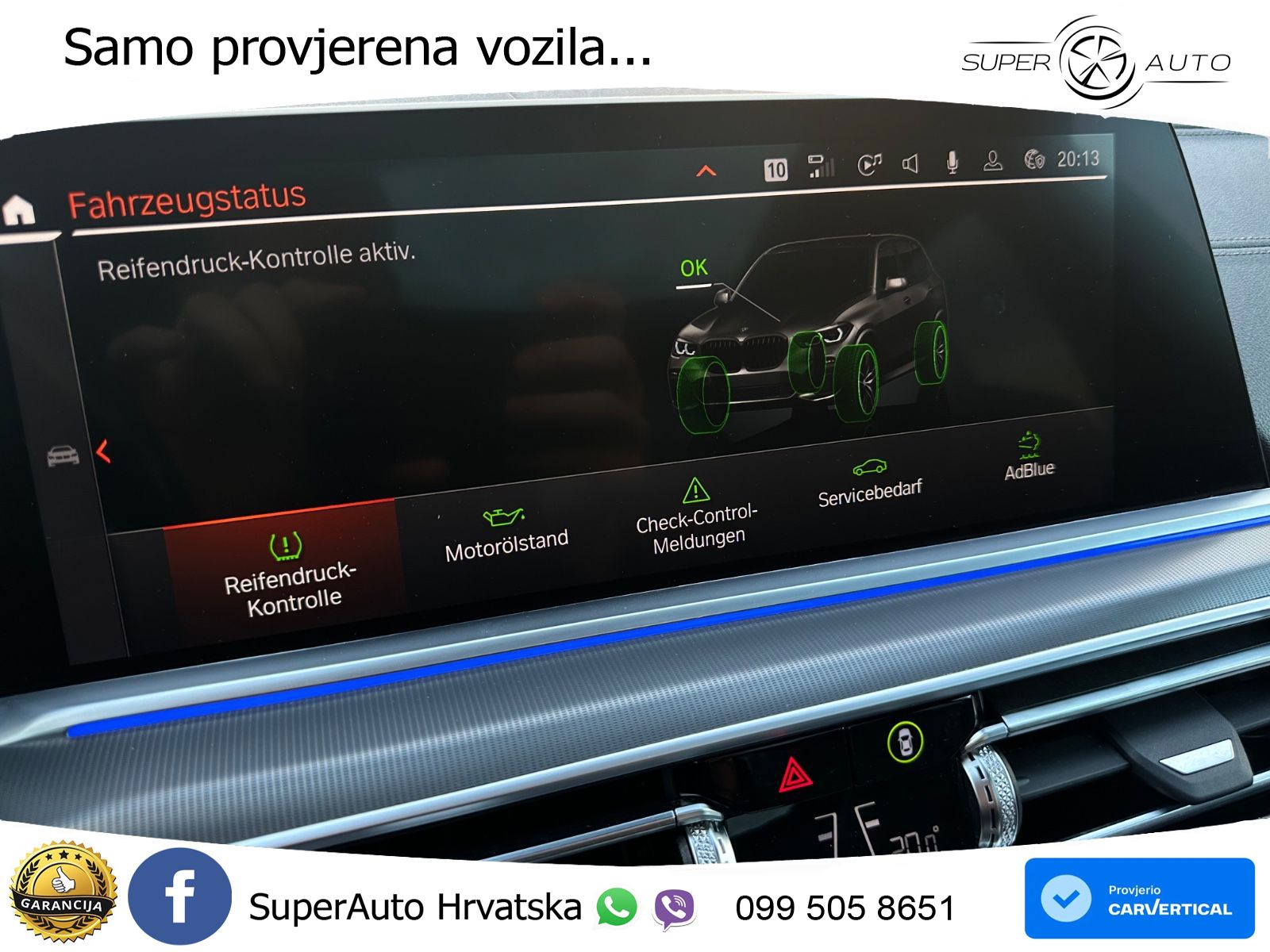 BMW X5 30d (286 KS) xDrive Steptronic M Sport LED+GR SJED+ACC