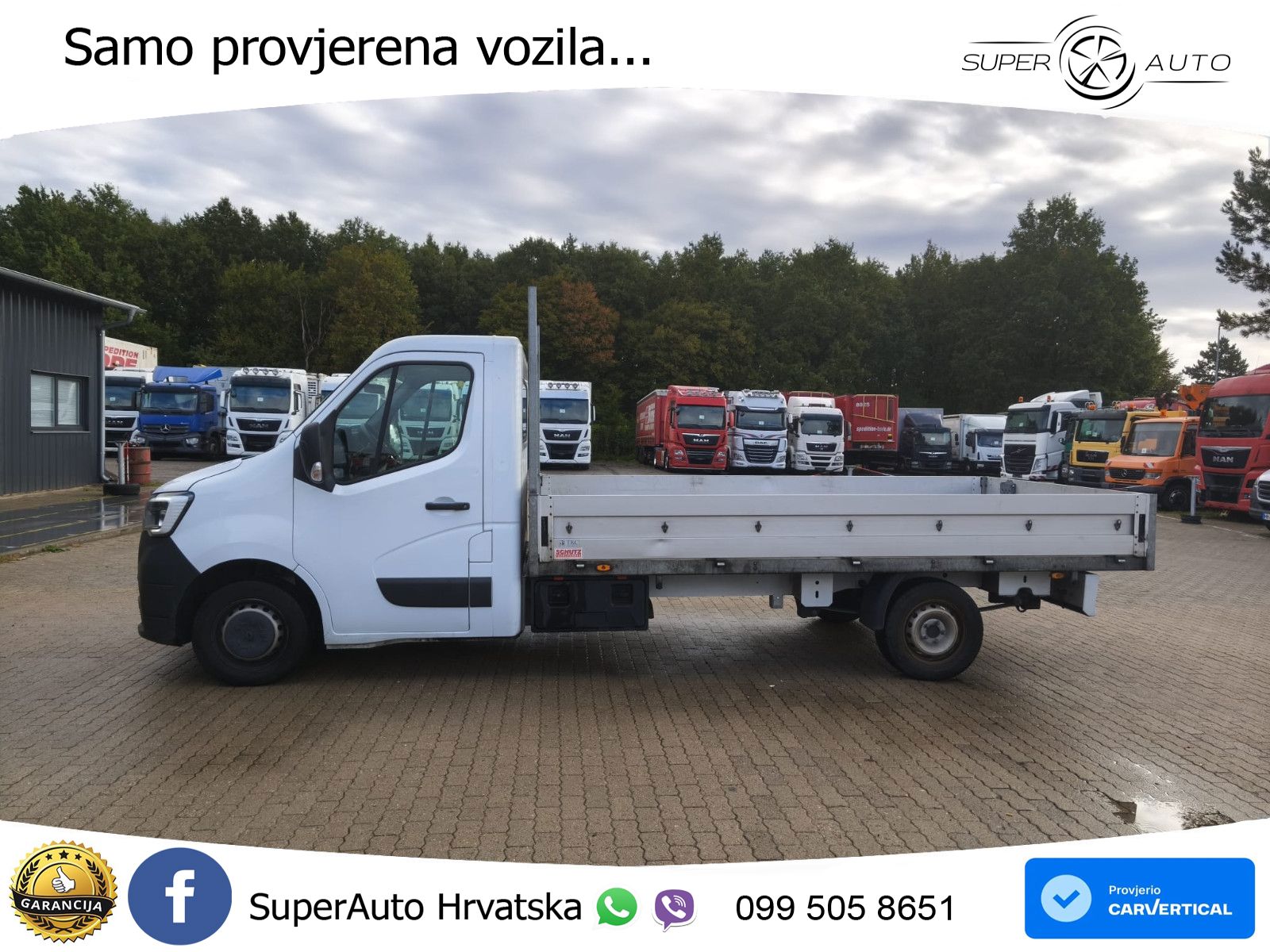 Renault Master Pritsche Esitzer Euro6 Klima 50tkm Tüv 136 KS
