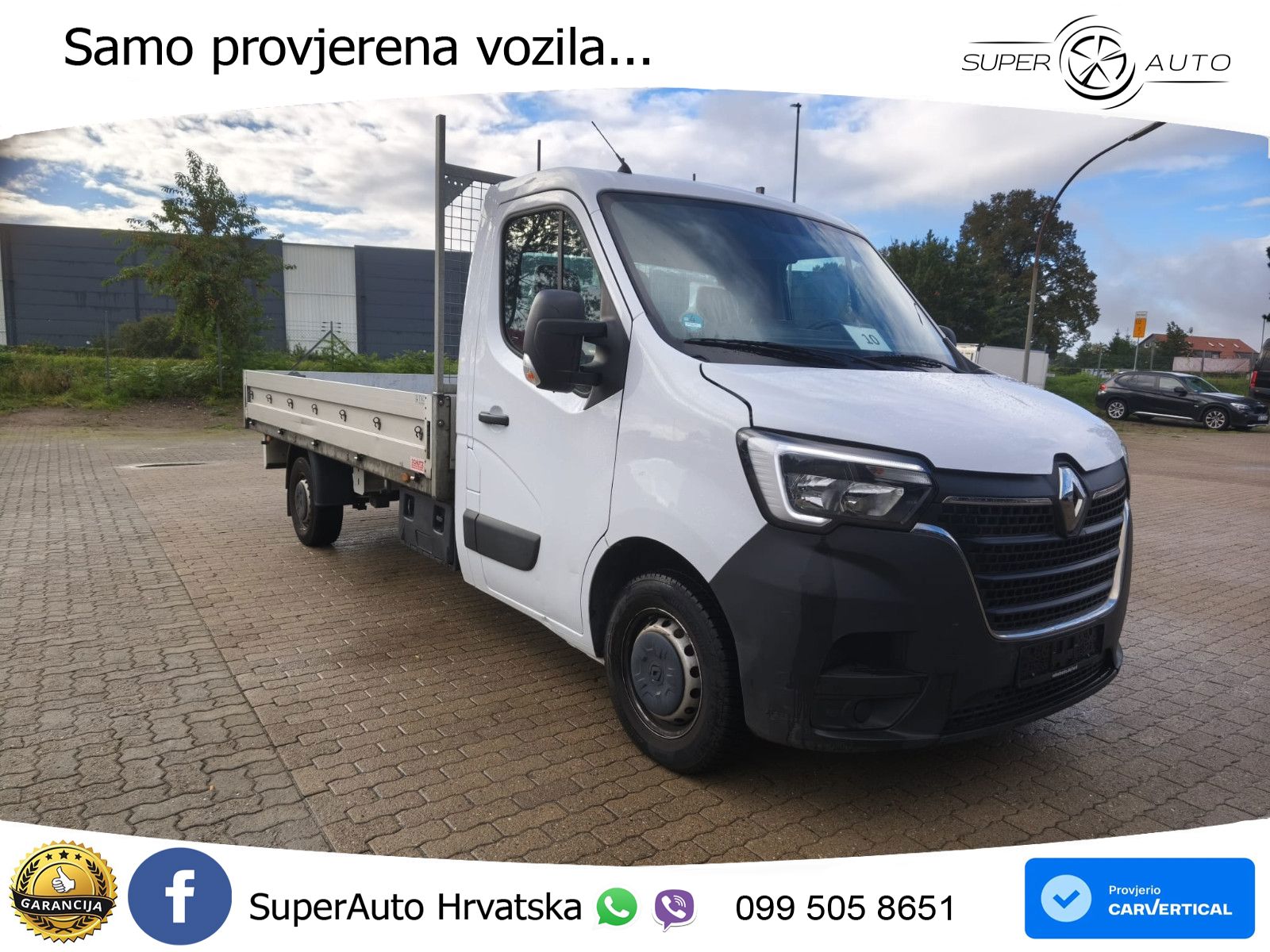 Renault Master Pritsche Esitzer Euro6 Klima 50tkm Tüv 136 KS